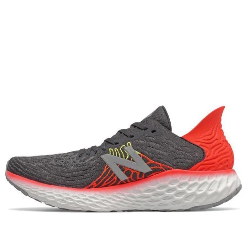 New Balance 1080 V10 Fresh Foam Running Shoes Phantom/Neo Flame/Lemon Slush 10.5